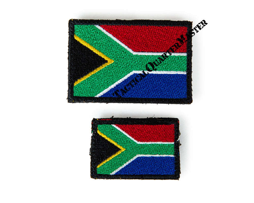 Badge Flags: Set of 2.  Large - South Africa
