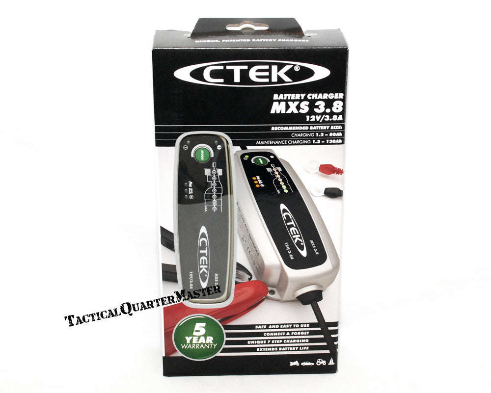 C-TEK MXS3.8 Battery Charger 14.4/14.7v 3.8A