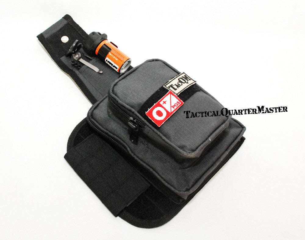 Drop Leg Utility Bag - Black