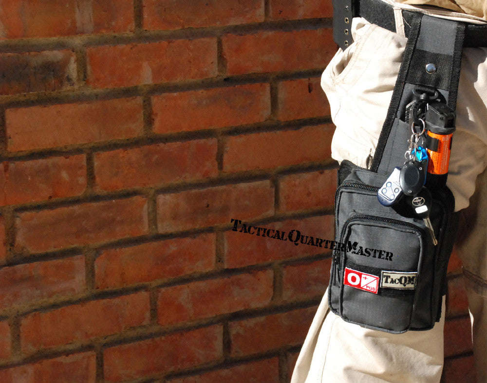 Drop Leg Utility Bag - Black