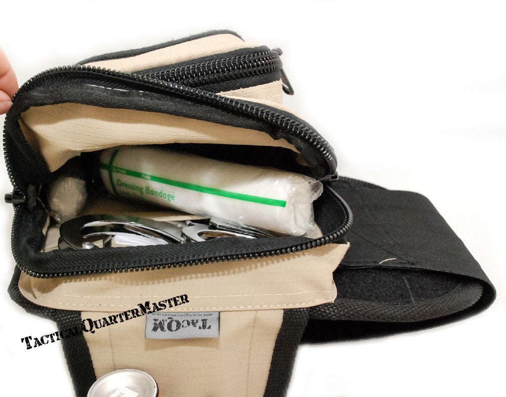 Drop Leg Utility Bag - Black