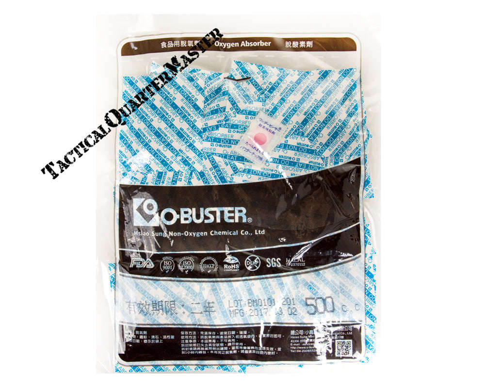 Oxygen Absorber - 500cc 40 Sachets