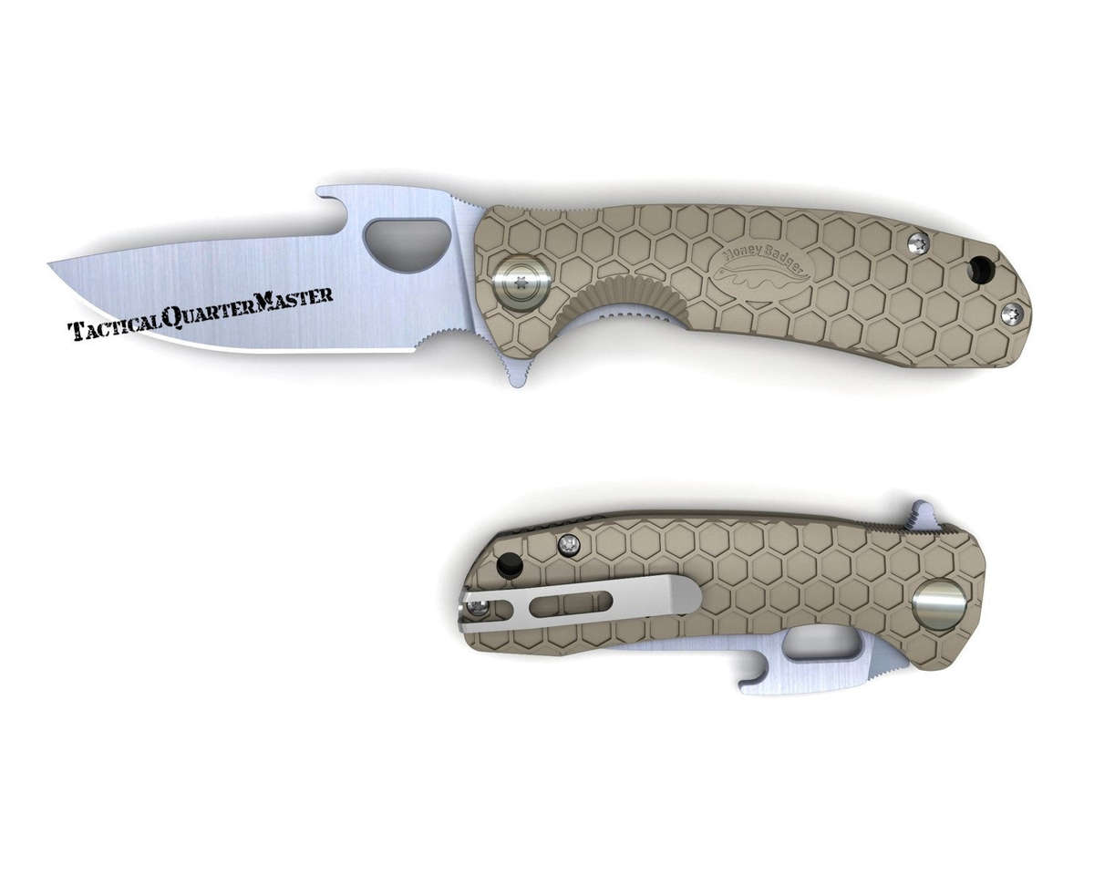 Honey Badger Opener Large - Tan