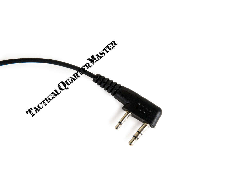 D Type Earpiece with Inline Mic.