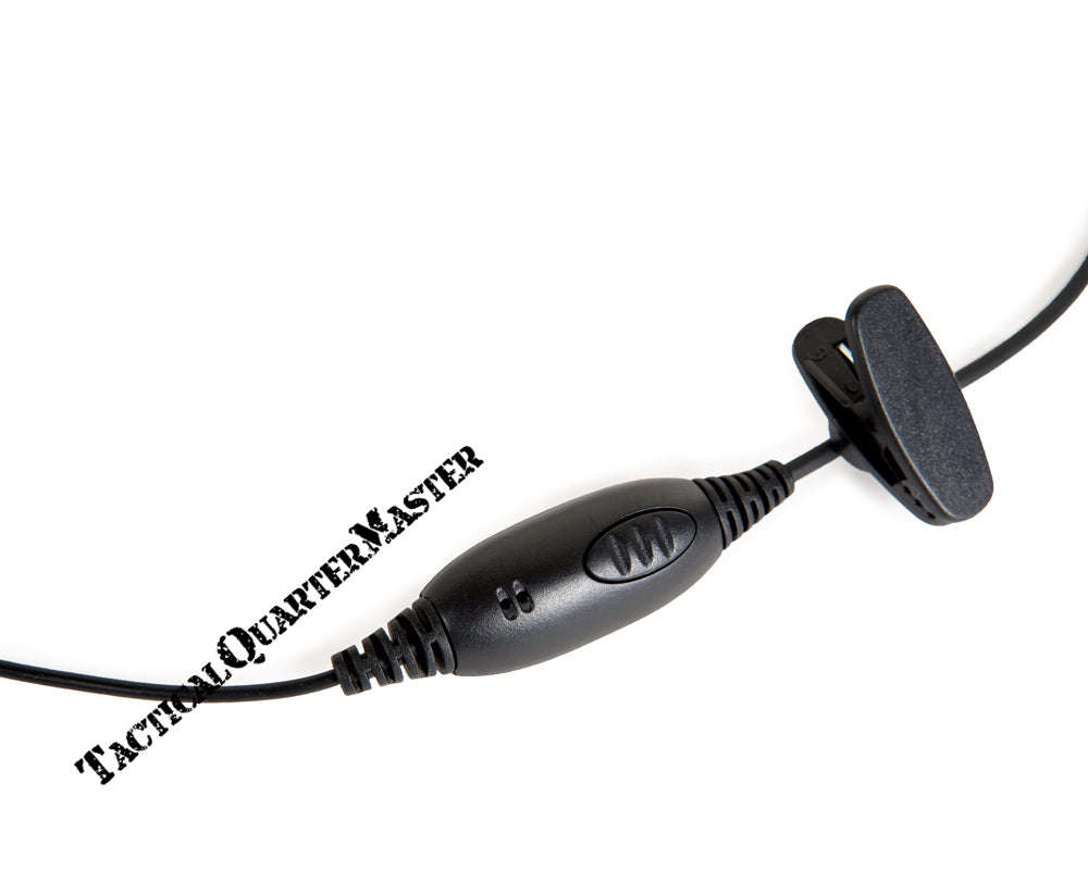 D Type Earpiece with Inline Mic.