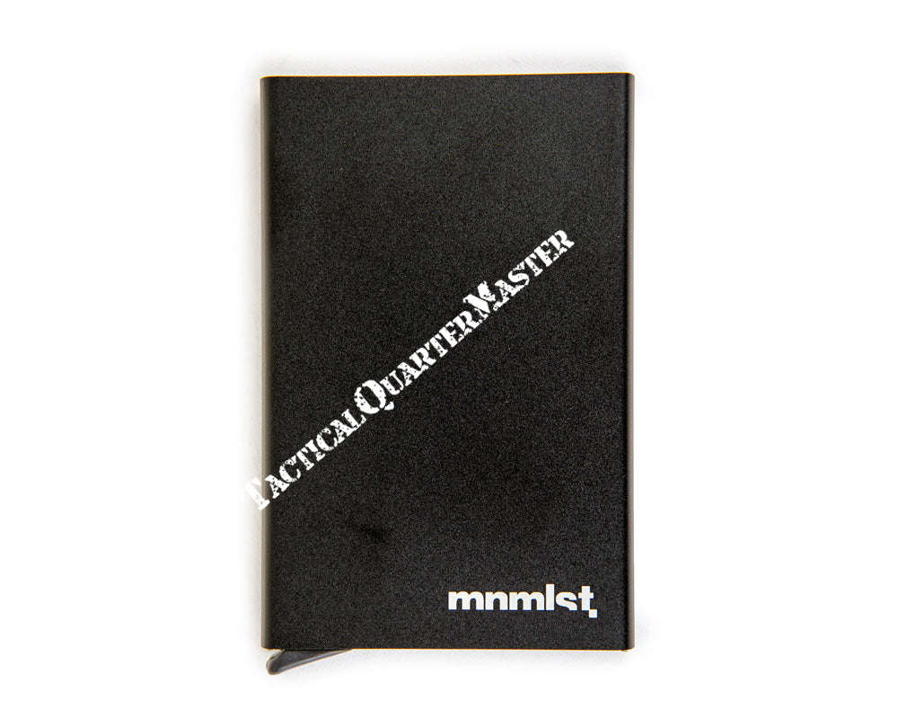 MNMLST Wallet Card Holders - WALLET MNMLST BLACK