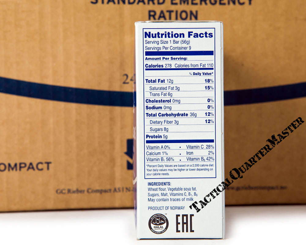 Seven Oceans Emergency Ration Single Ration.