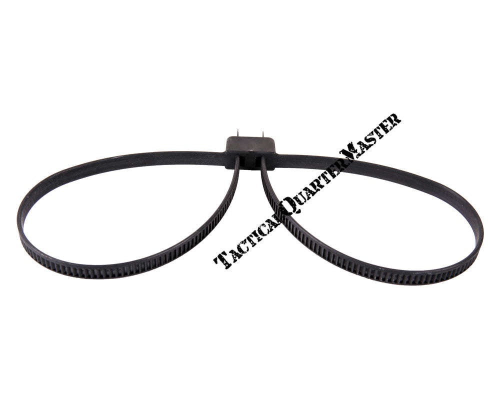 FlexiCuffs-MegaTies: Prisoner Restraints - 10 Pack