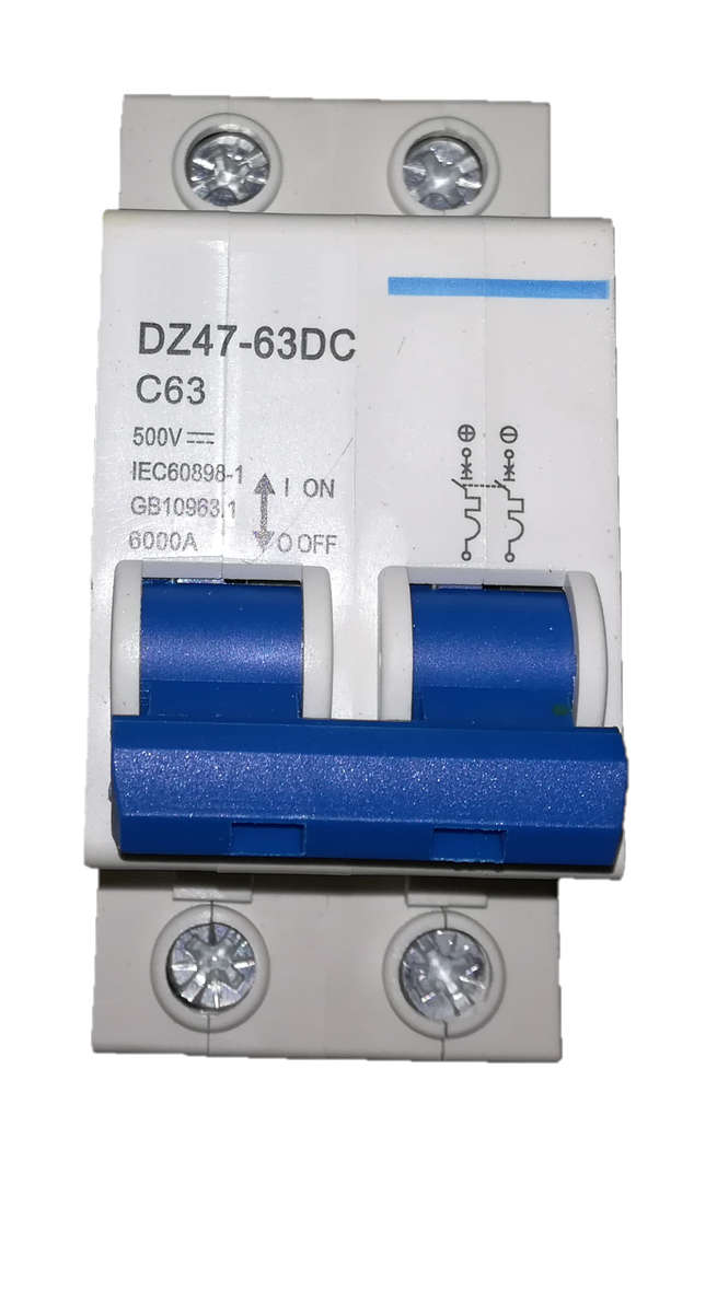 63A DC Breaker - 63A DC Breaker - Double Pole