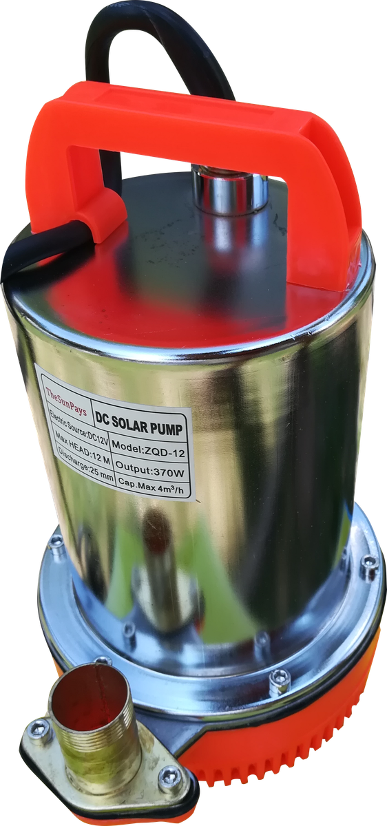 DC submersible pump 12-24V