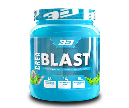 3D Nutrition Crea Blast - Fruit Punch Pop / 930g