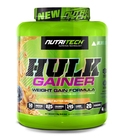 Nutritech Hulk Gainer - 4kg / Peanut Butter Smash