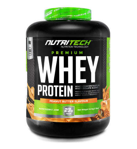 Nutritech Premium Whey Protein - 3.2kg / Peanut Butter