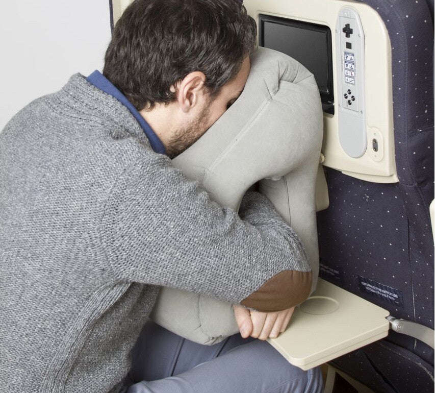 Napsac travel pillow- Grey