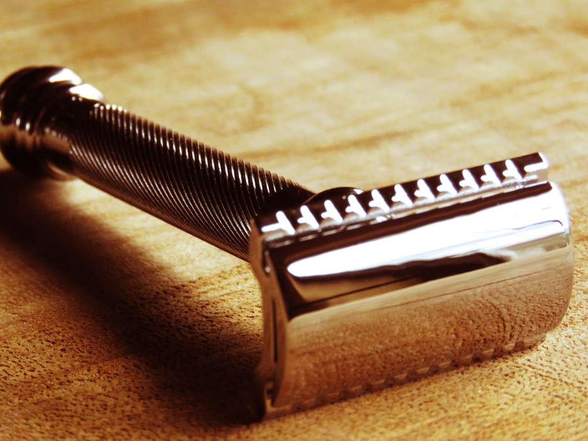 Safety Razor Merkur 38C 'Barber pole'