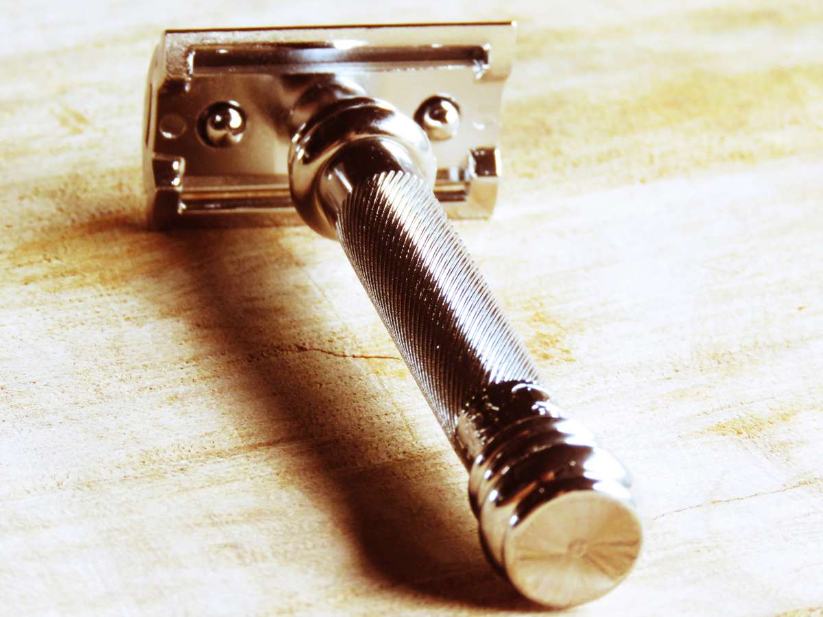 Safety Razor Merkur 38C 'Barber pole'