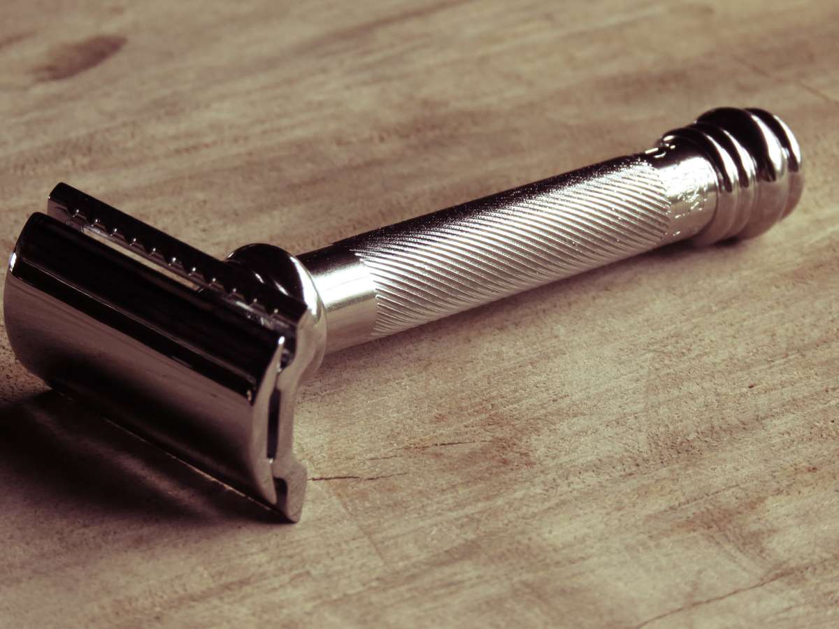 Safety Razor Merkur 38C 'Barber pole'