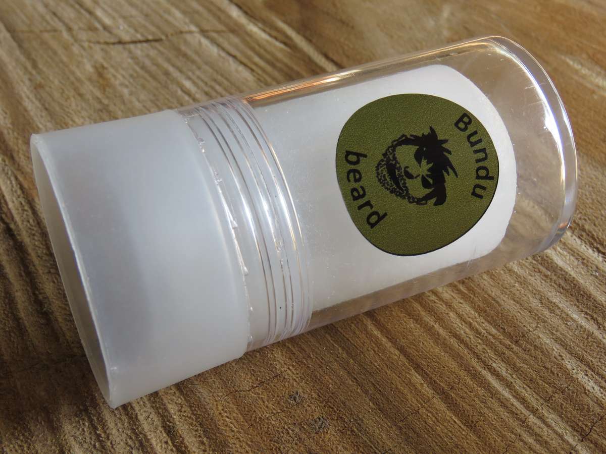 Alum Stone Antibacterial Deodorant Stick - Large / Bundubeard / Khaki