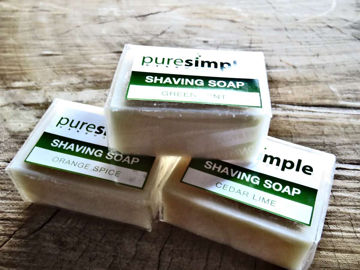 Pure Simple shaving soap - Orange spice