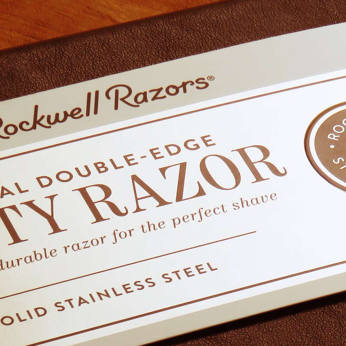 Rockwell razor Model 6S Stainless steel (Matte finish)