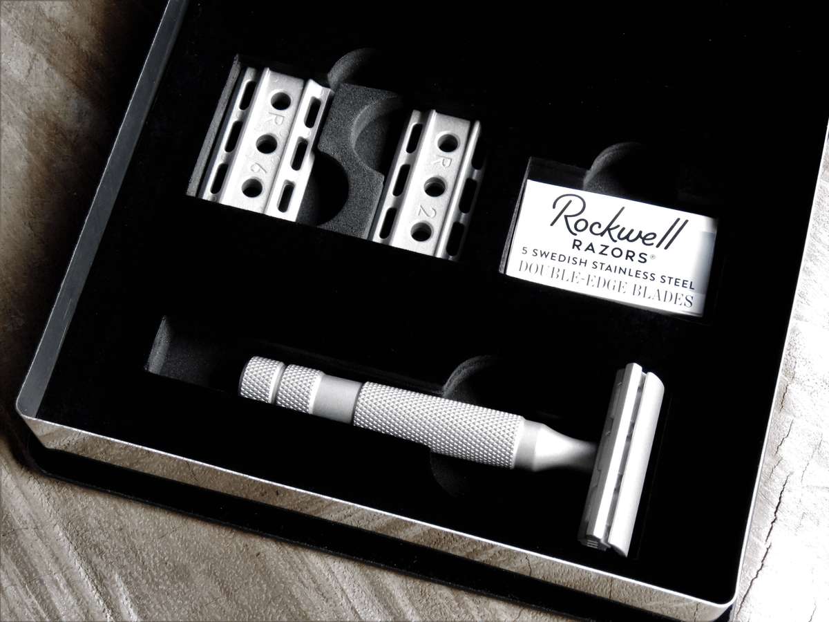 Rockwell razor Model 6S Stainless steel (Matte finish)