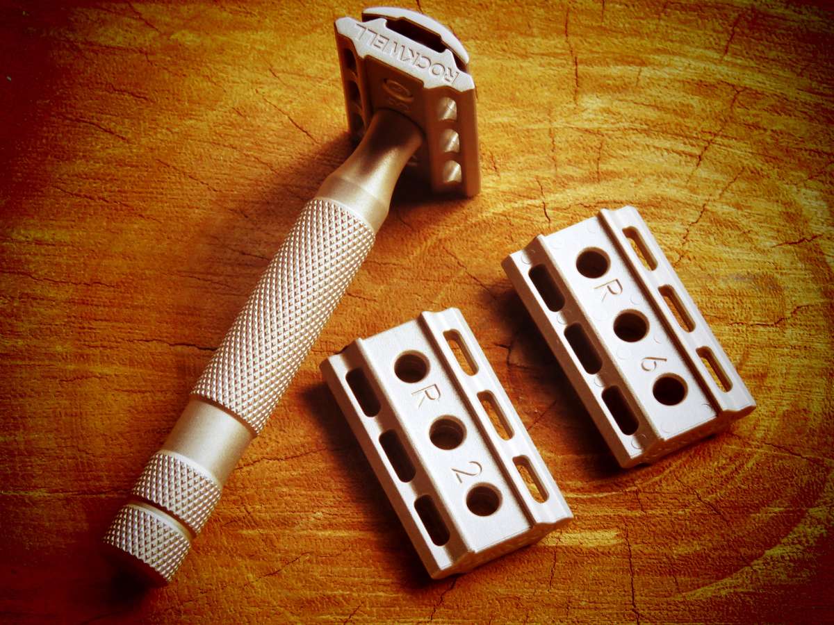 Rockwell razor Model 6S Stainless steel (Matte finish)