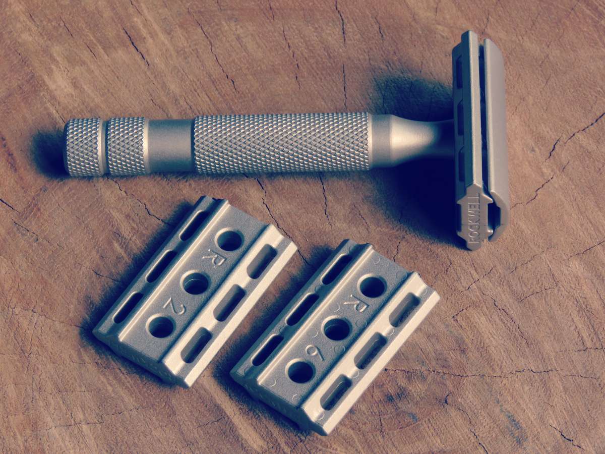 Rockwell razor Model 6S Stainless steel (Matte finish)