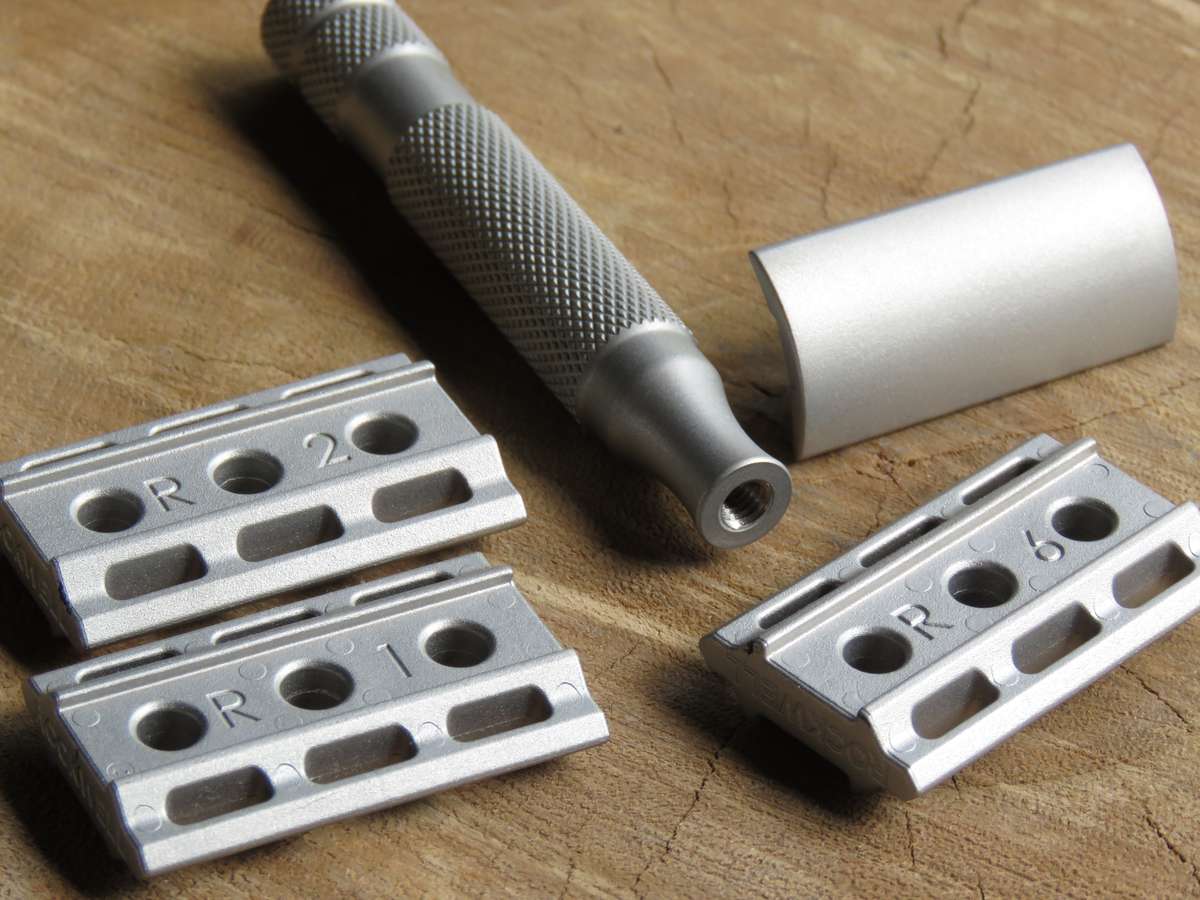 Rockwell razor Model 6S Stainless steel (Matte finish)