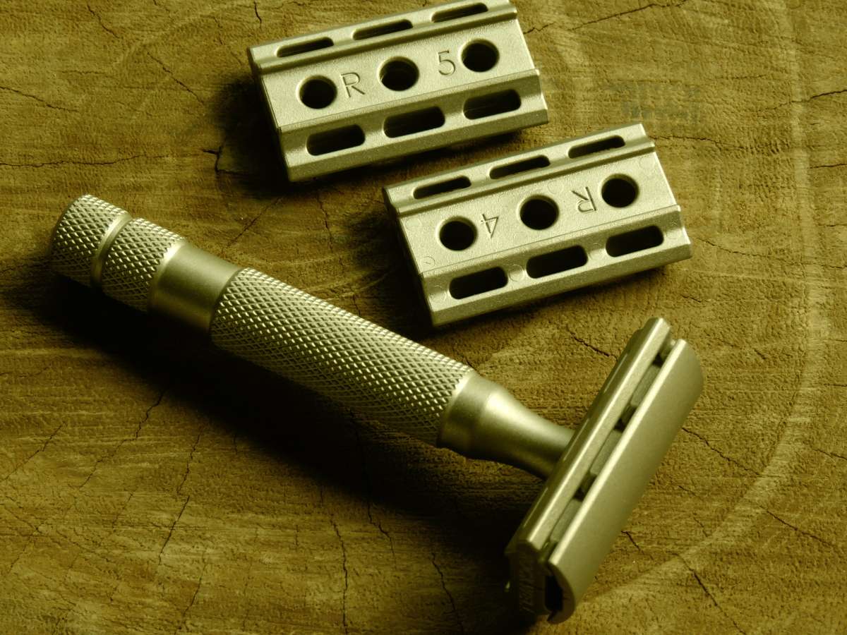 Rockwell razor Model 6S Stainless steel (Matte finish)