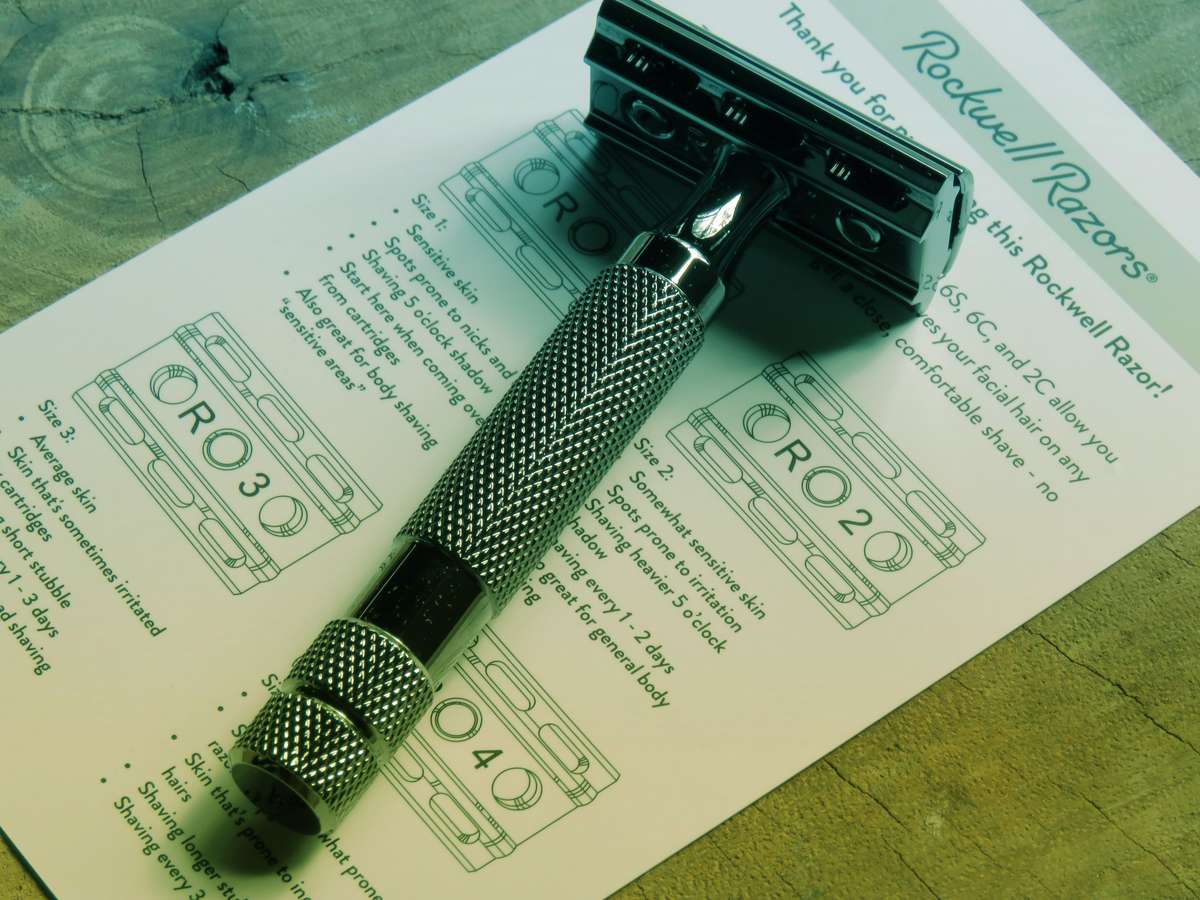 Rockwell razor Model 2C Razor (Gunmetal finish)