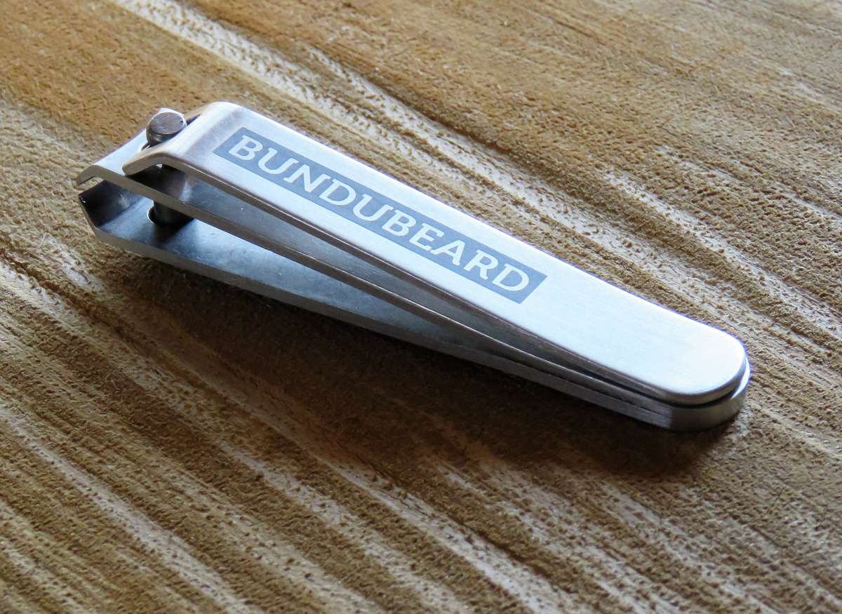 Nail clippers Stainless steel - Bundubeard / Black letters