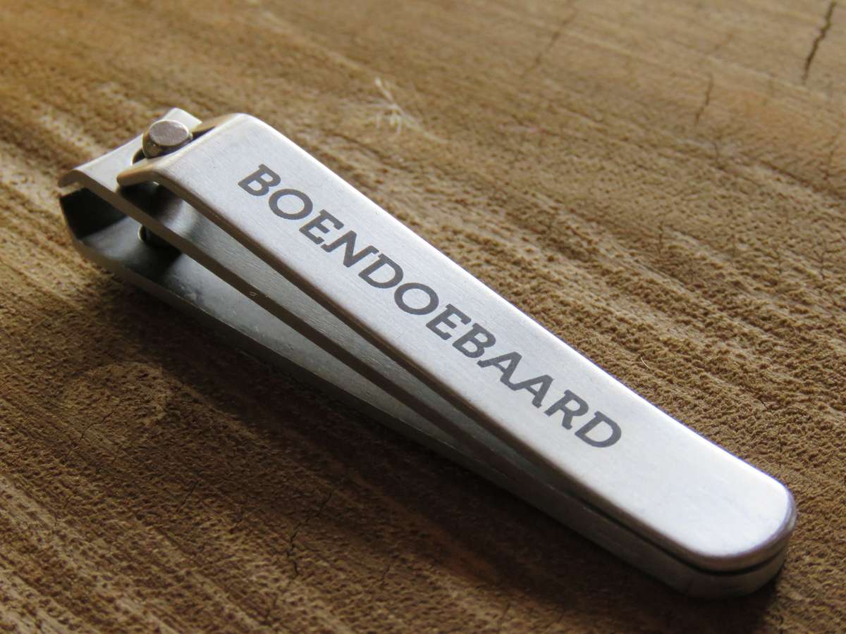 Nail clippers Stainless steel - Bundubeard / Black letters