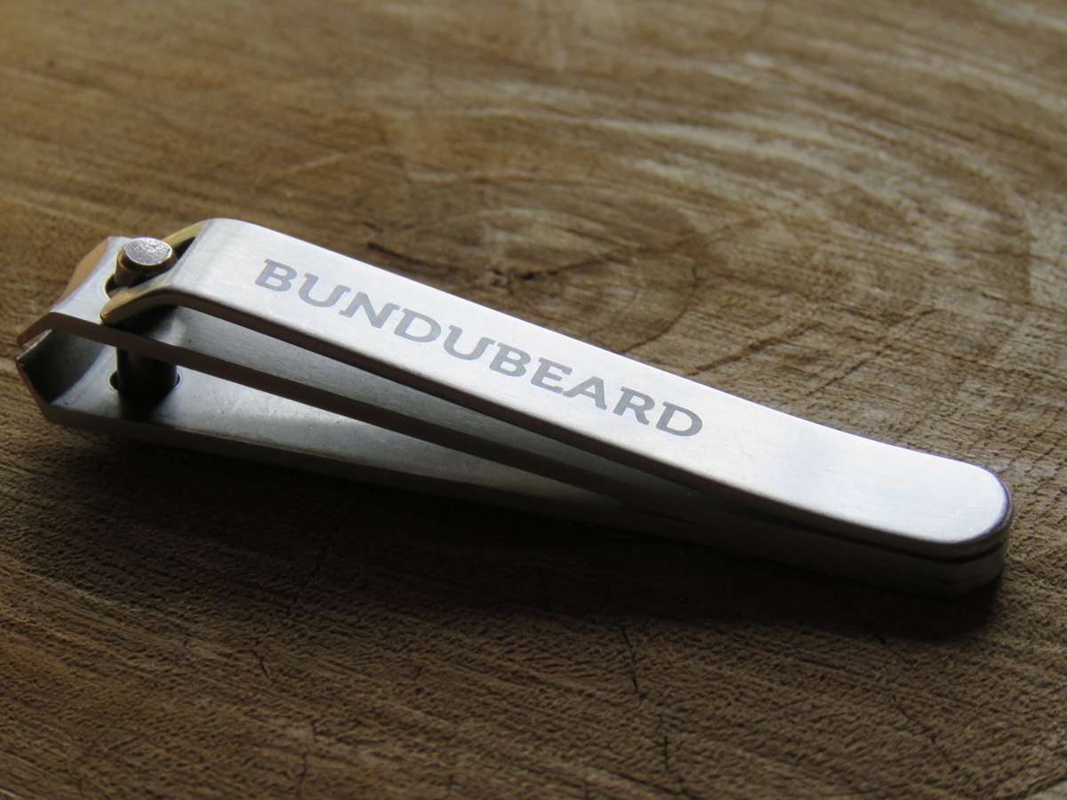 Nail clippers Stainless steel - Bundubeard / Black letters