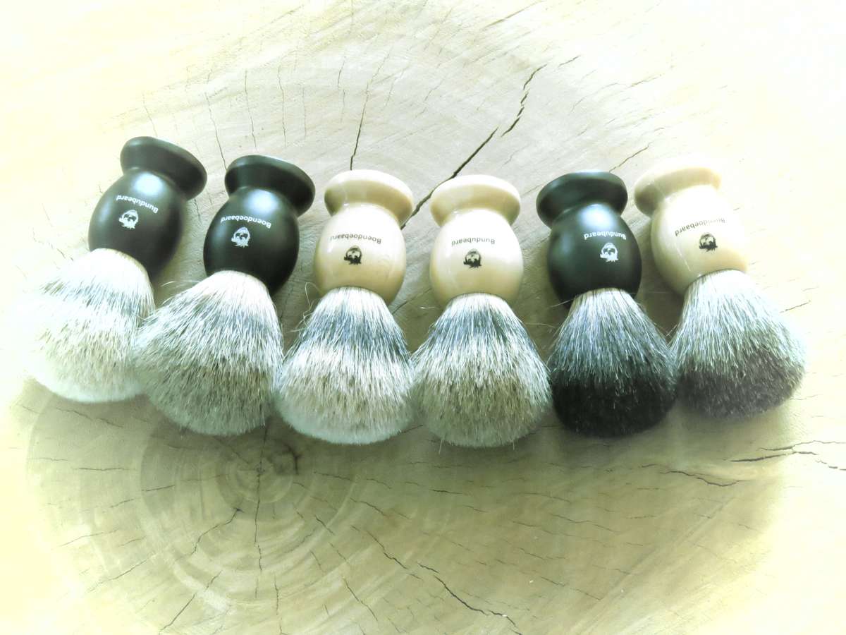 Badger Brush - Boendoebaard / Black / Pure badger