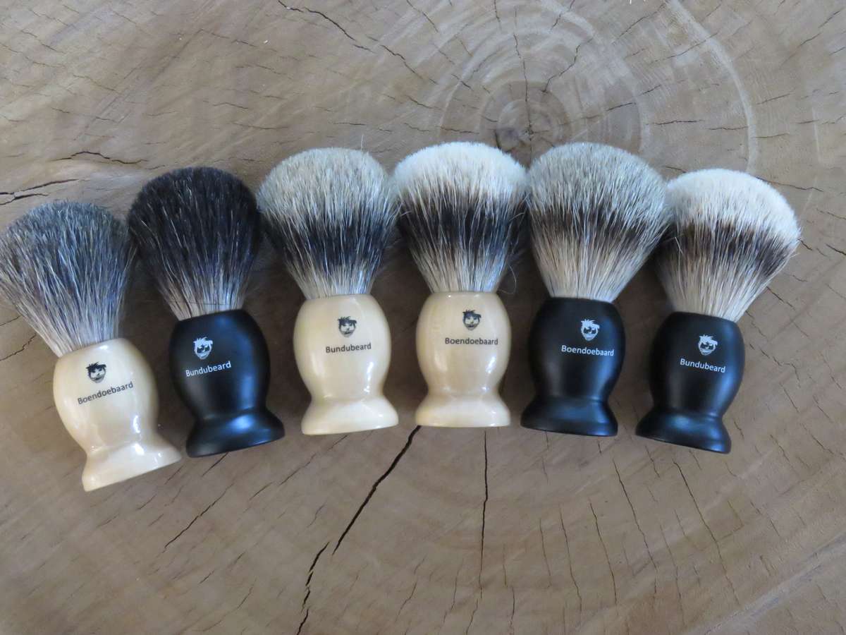 Badger Brush - Boendoebaard / Black / Pure badger