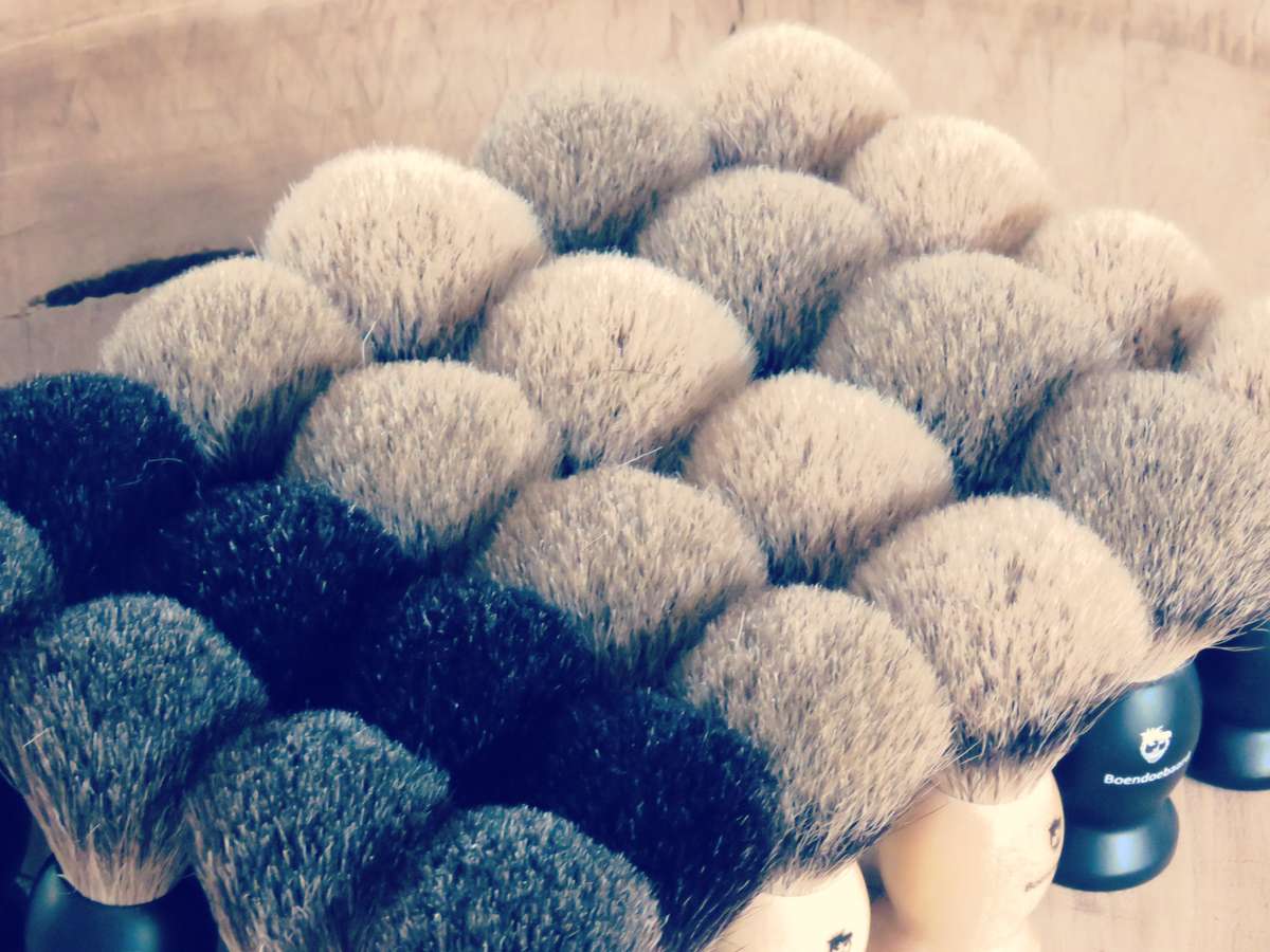 Badger Brush - Boendoebaard / Black / Pure badger