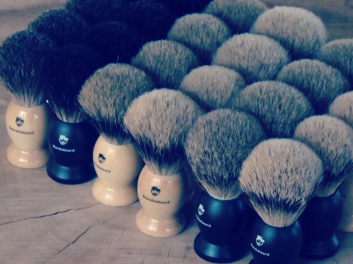 Badger Brush - Boendoebaard / Black / Pure badger