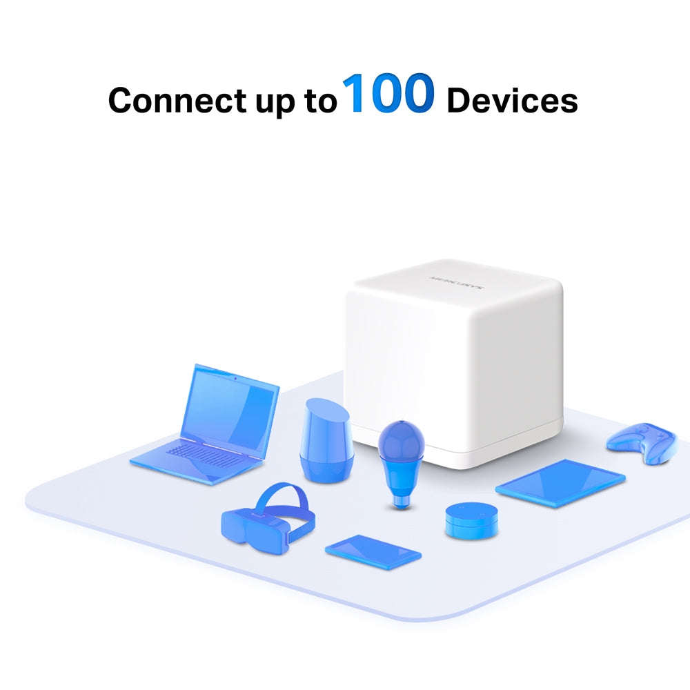 Mercusys Halo H30G AC1300 Whole Home Mesh Wi-Fi System 3-Pack