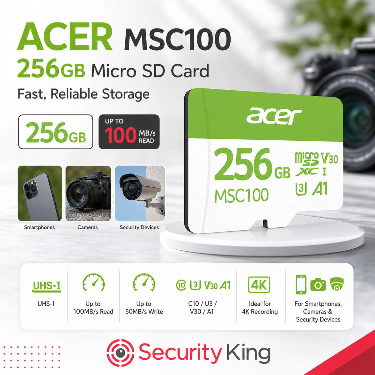 ACER 256GB MICRO SD CARD
