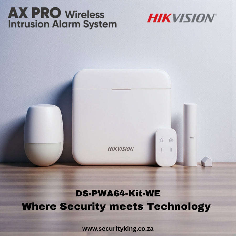 Hikvision AX PRO 64 Zone Alarm Starter Kit