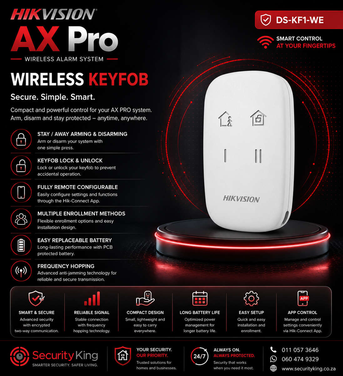 Hikvision AX PRO 64 Zone Alarm Starter Kit