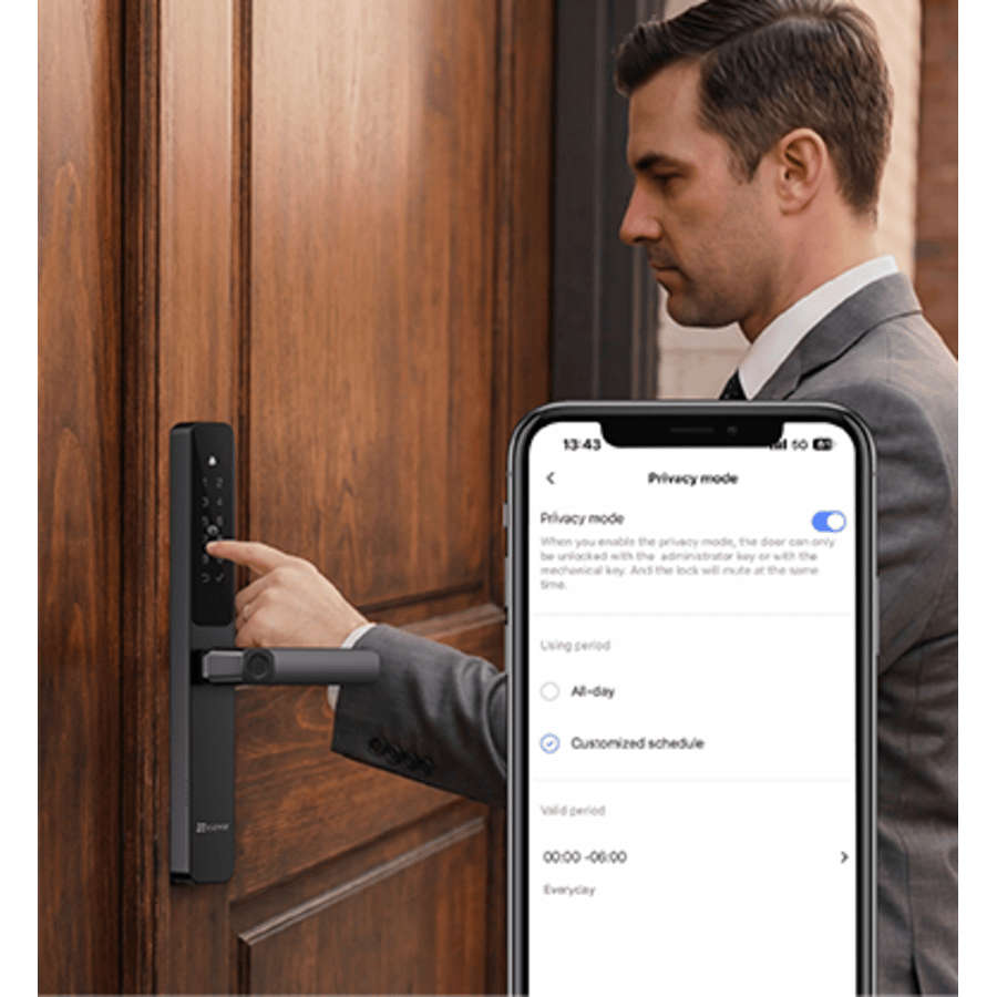 EZVIZ DL06 Pro Smart Fingerprint Door Lock