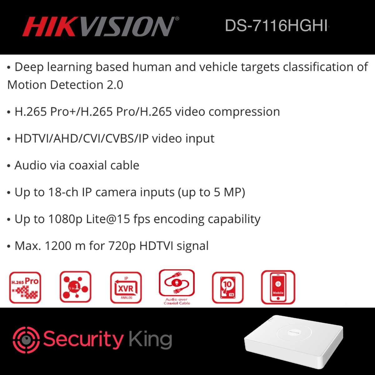 Hikvision 16 Channel 1080p Turbo HD Complete Kit