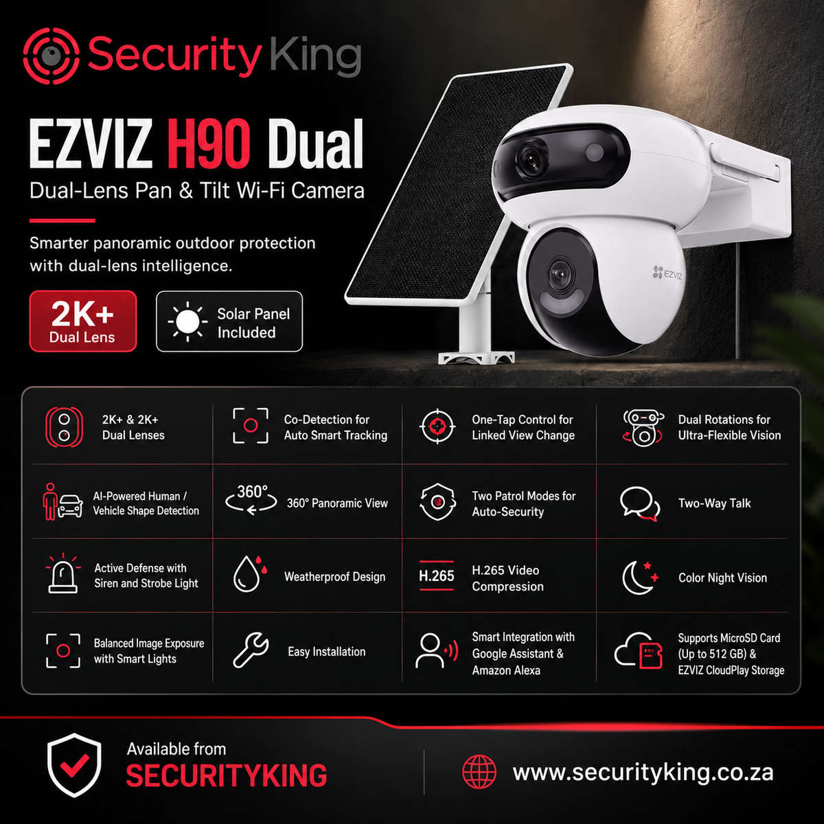 EZVIZ HB90 Wireless Dual 2K+2K Wifi Kit