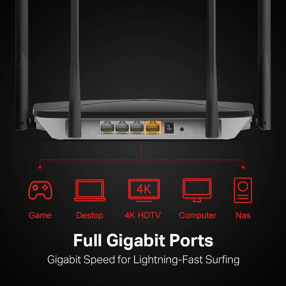 Mercusys AC12G AC1200 Wireless Dual Band Gigabit Router