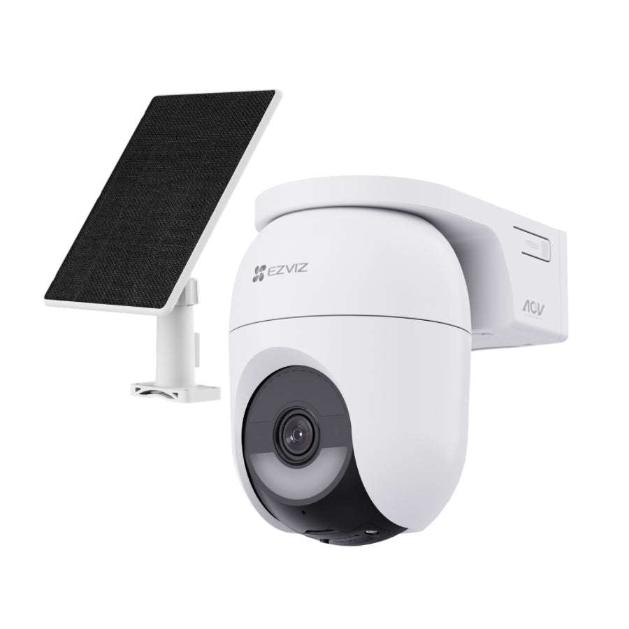 EZVIZ CB8 Solar 4G + WiFi 2K Smart AI Battery Camera Kit