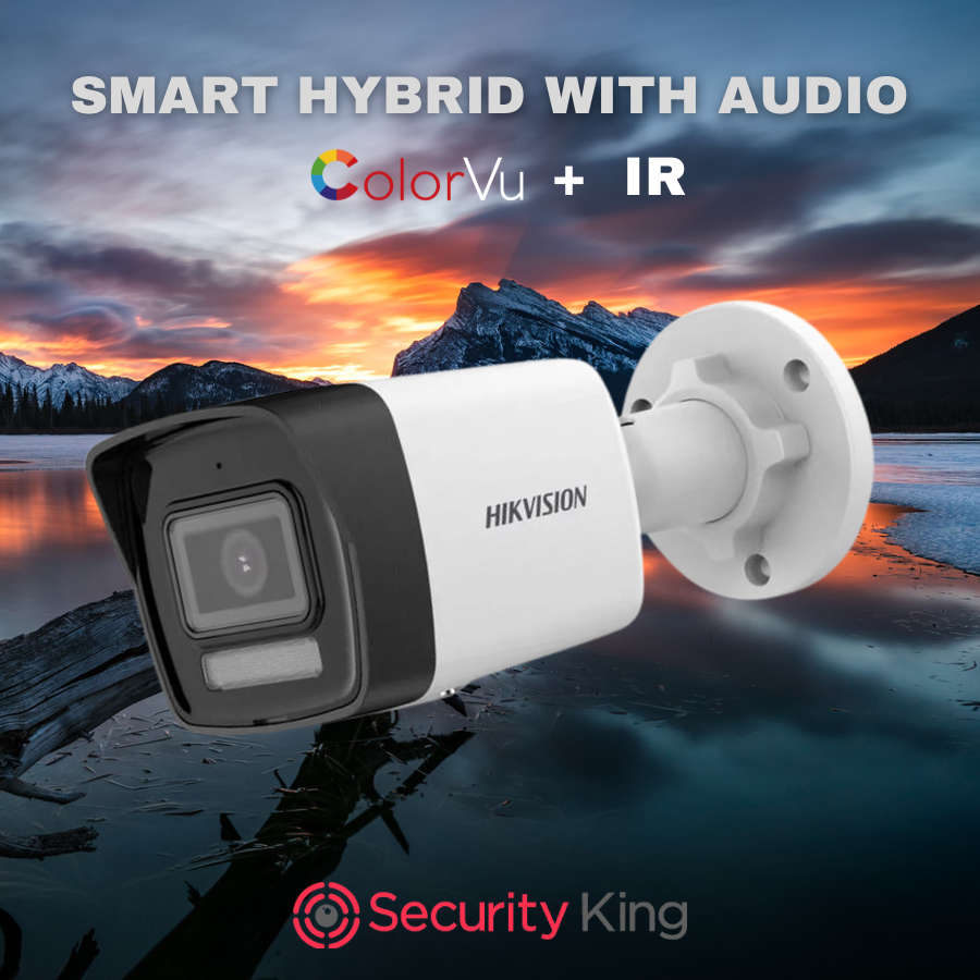Hikvision 4MP 8 Channel AcuSense Audio IP Kit - Smart Hybrid