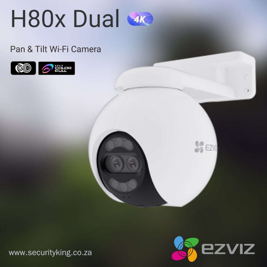 EZVIZ H80x WIFI 4K Wi-Fi Pan & Tilt Camera