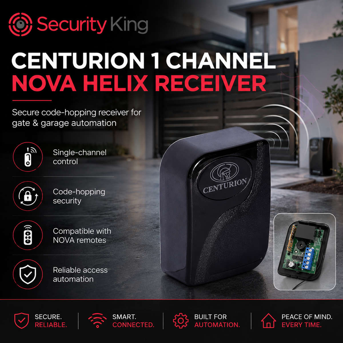 Centurion 1 Channel Nova Helix Receiver