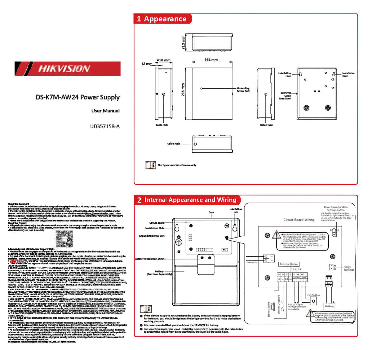 Hikvision Power Supply